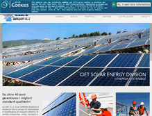 Tablet Screenshot of cietsrl.com